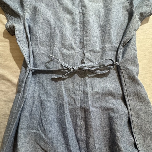 L.L. Bean Women's Size 12 Jean Long Dress - Picture 7 of 8